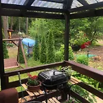 Letnisko Symsar 6, Drewniany Letniskowy Z Ogrodem Klebowo