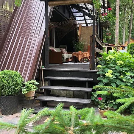 Letnisko Symsar 6, Drewniany Letniskowy Z Ogrodem * Klebowo