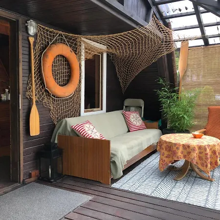 Lodge Letnisko Symsar 6, Drewniany Letniskowy Z Ogrodem